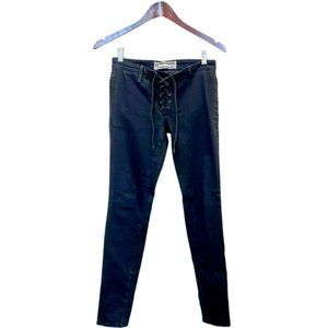 J Brand Duarte Waistband on Hems and Fly Dark Wash